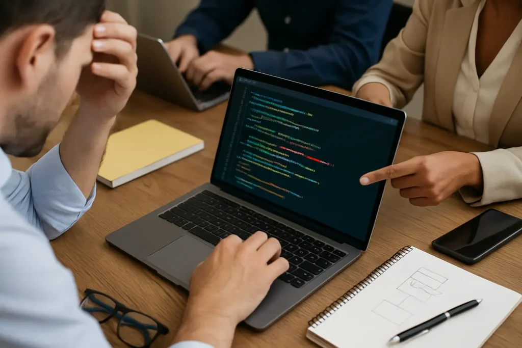 ¿Cuáles son los errores más comunes al utilizar la plataforma no code?