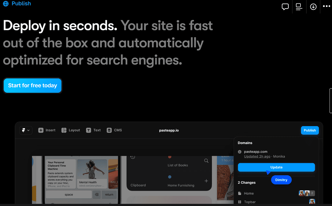 Framer Com Framer para designers: crie sites em dias sem código!