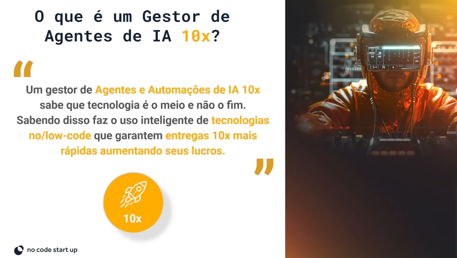 Gestor de Agentes de IA: A Profissão Urgente - No-Code Start-Up
