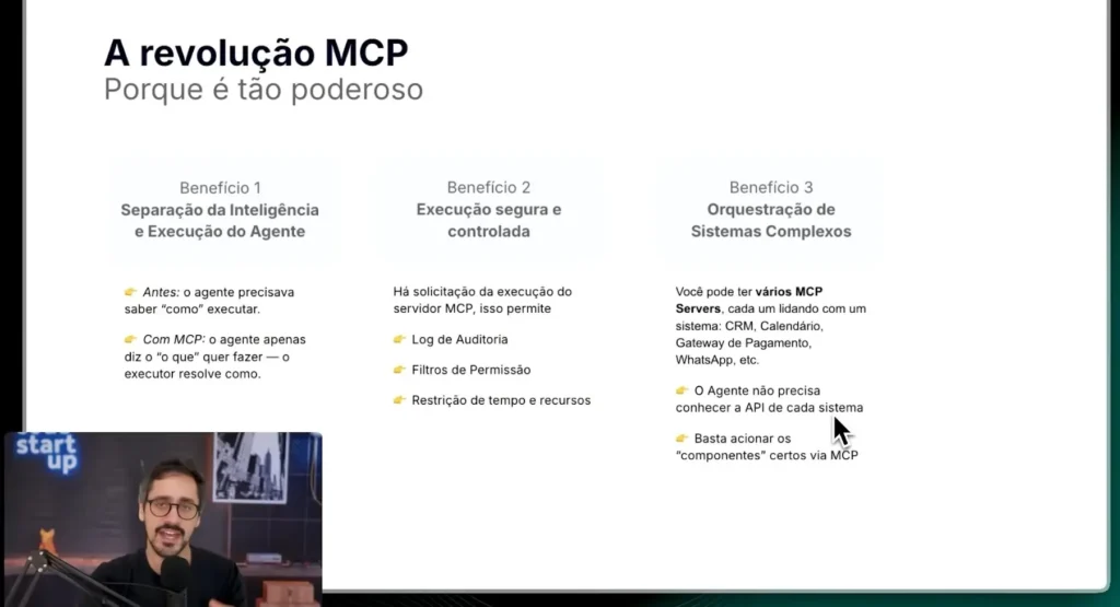beneficios de usar o padrao MCP