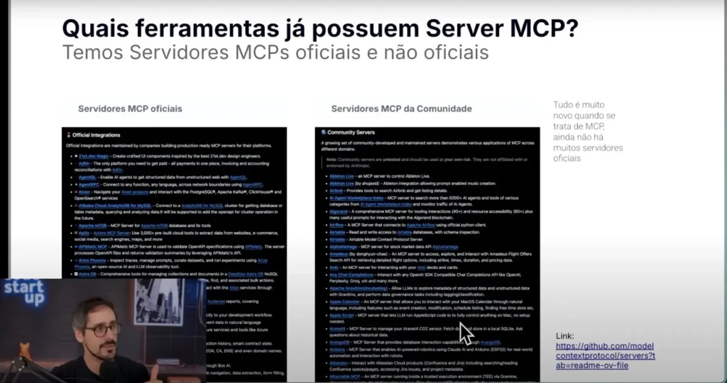 servidores mcp no github