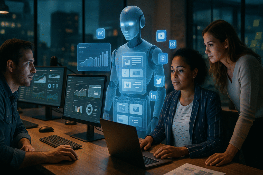 Casos de uso reais de agentes de IA em campanhas digitais