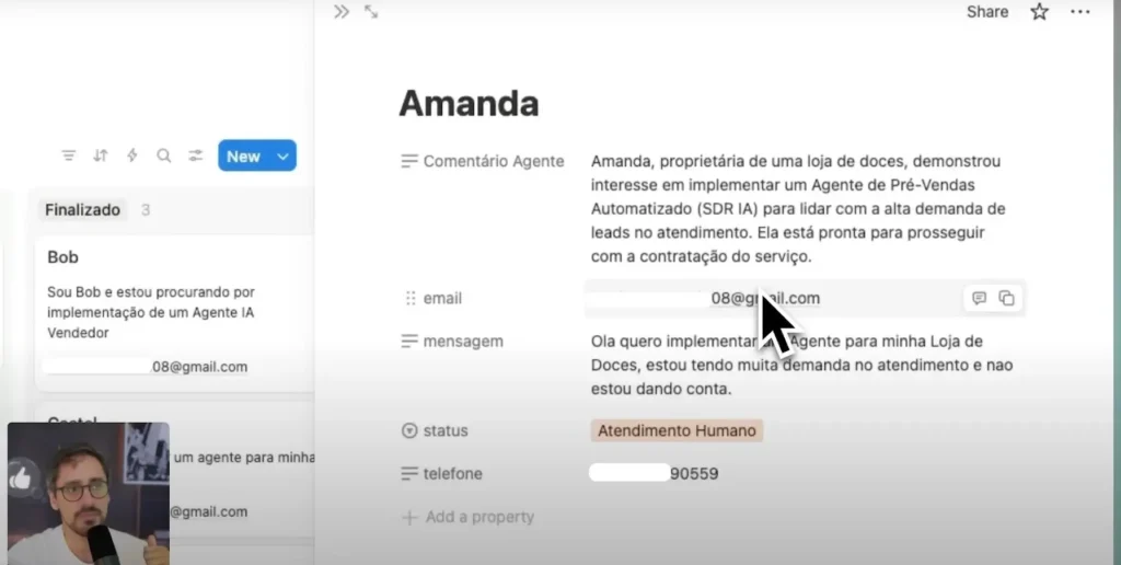 Resumo para vendedores