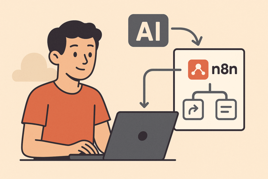 Como criar sua própria automação com IA usando N8N