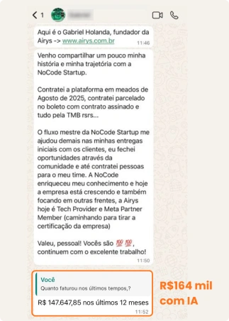 depoimentos 164 mil